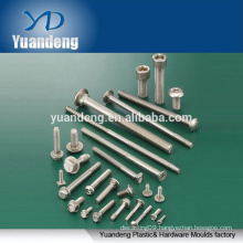 stainless steel tapping screw/ hexgan/flat/pan/square head bolt/hexgon socket head cap screw/ screw with washer
